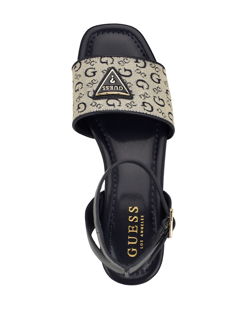【GUESS】ザンズ Hazens Logo Sandals | GUESS Factory