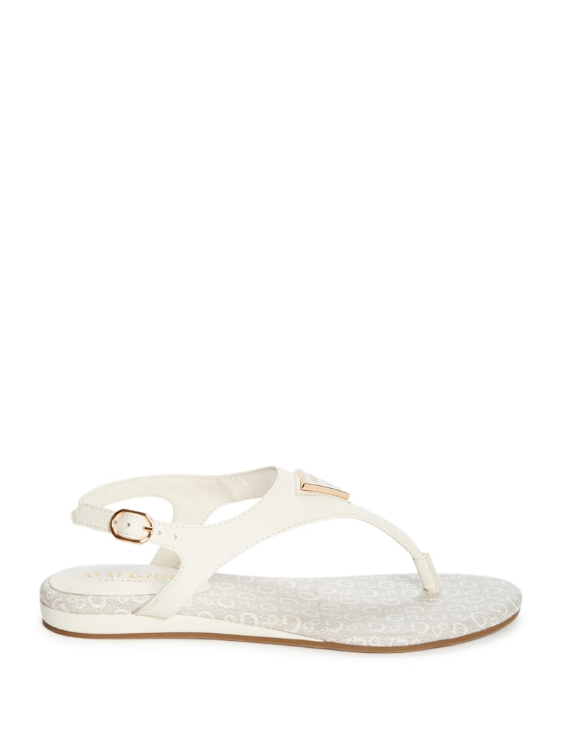 Jerrah T-Strap Sandals | GUESS Factory