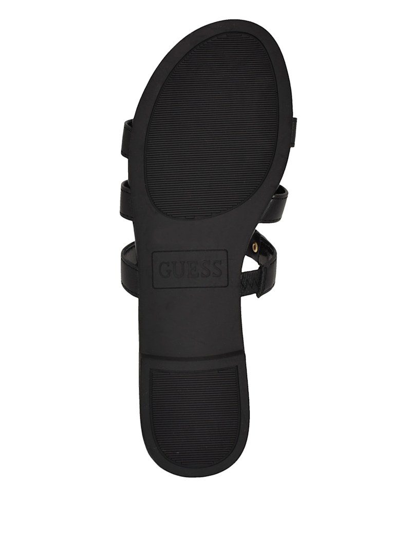 Leania Gladiator Slide Sandals | GUESS Factory Ca