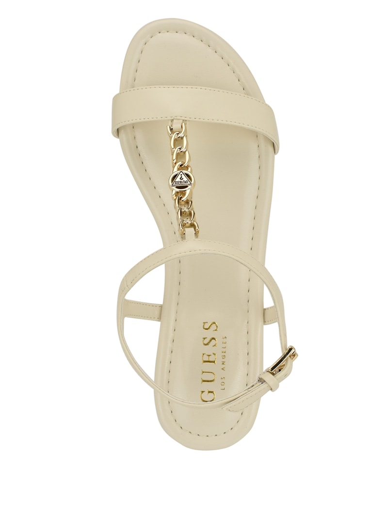 Lookon Chain Strap Sandals | GUESS Factory