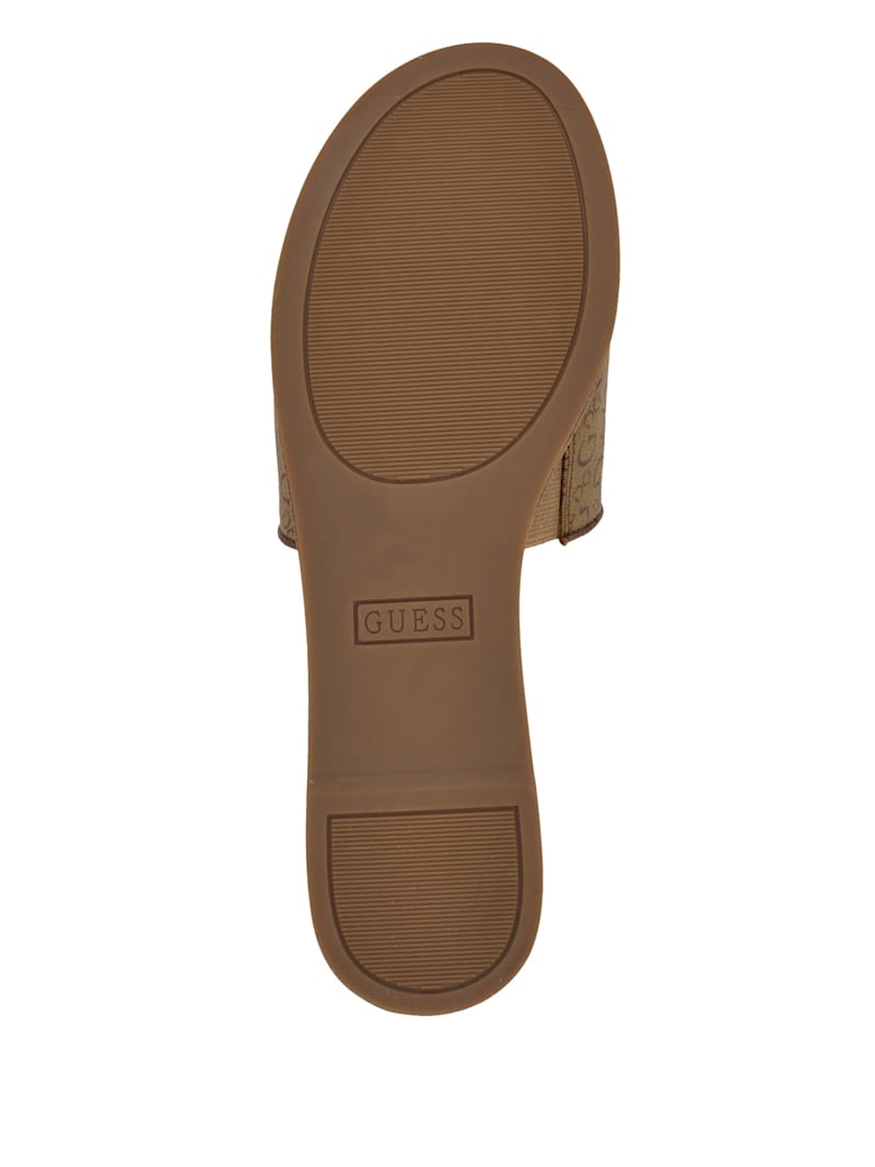 Matties Wooden Platform Sandals | GUESS Factory