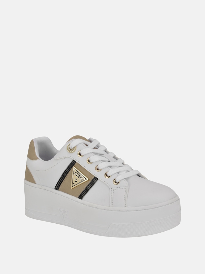 hana！ Sendra Platform Sneakers | GUESS Factory