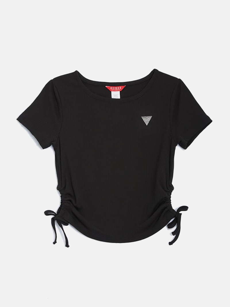 Serena Side-Tie Tee (7-14) | GUESS Factory