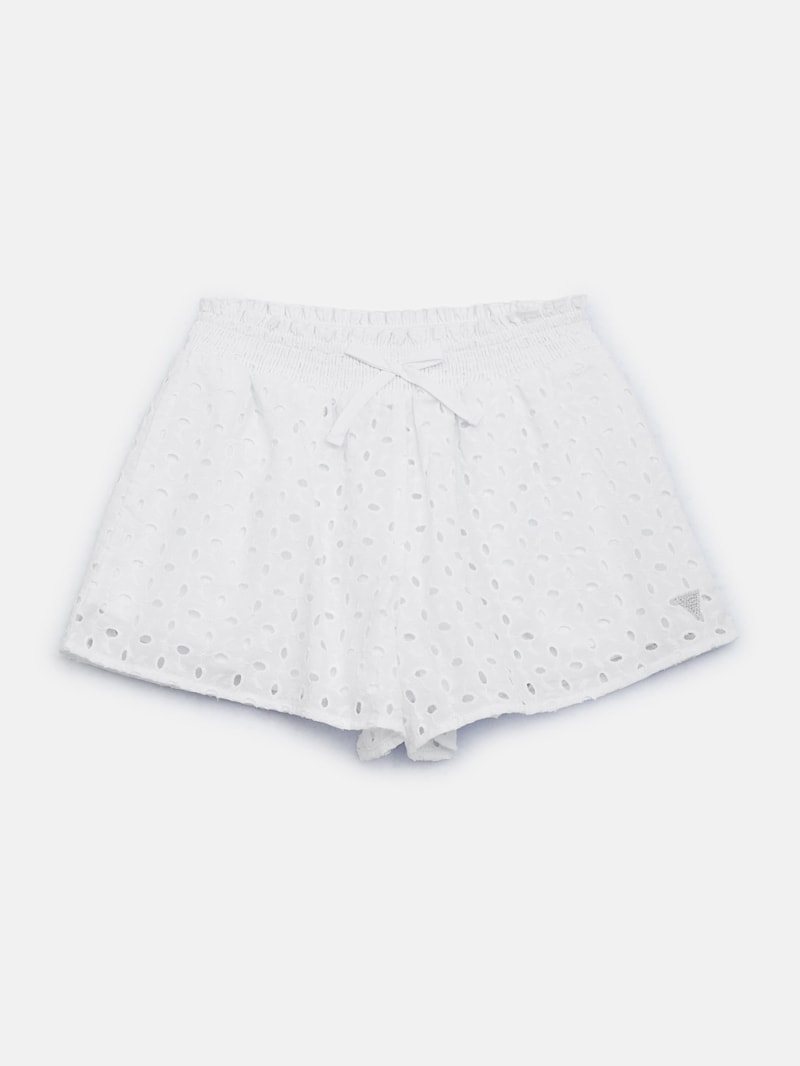 Brandi Eyelet Shorts (7-14) | GUESS Factory