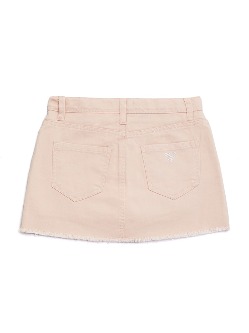 【WOOHWA】TINI TASSEL DENIM SK Wholesale Summer Women Fashion Tassel Denim Skirt