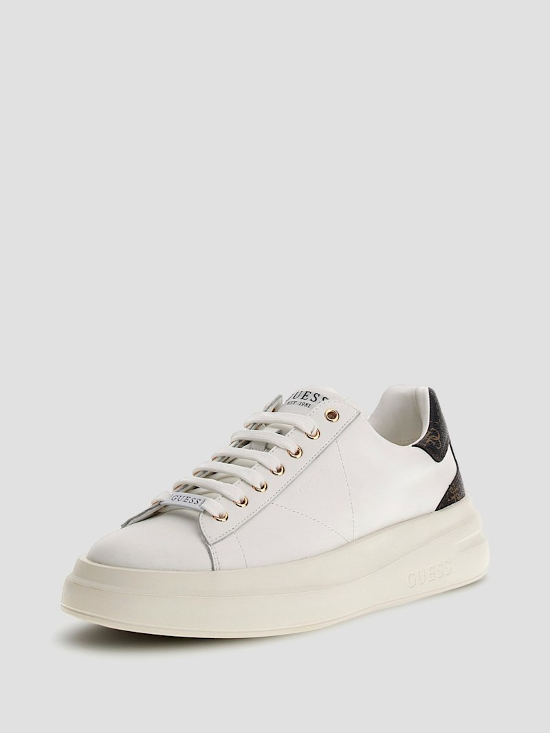 Leather Sneakers Guess Rubber Shoes GUESS Elbina Leather Sneaker
