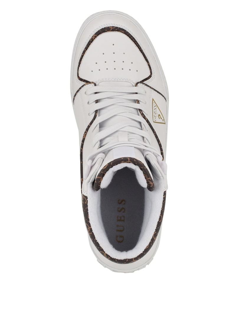 Senen Quattro G High-Top Sneakers | GUESS