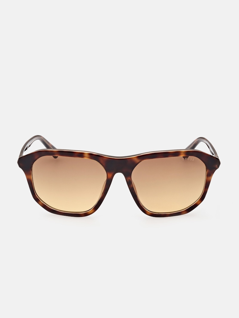 Plastic Navigator Sunglasses | GUESS