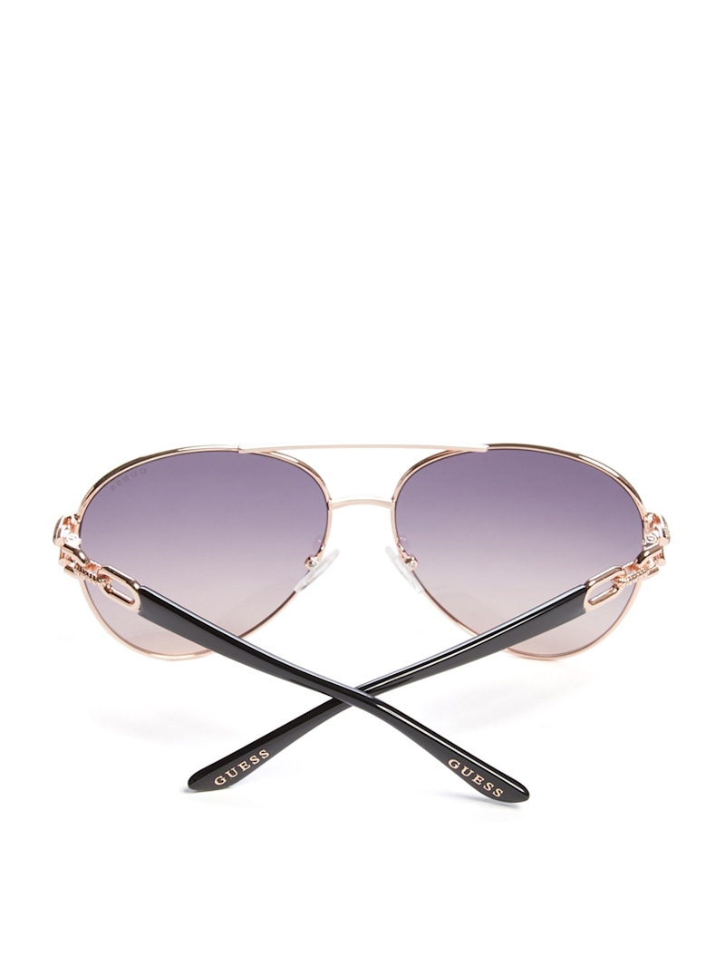 Aviator Metal Sunglasses
