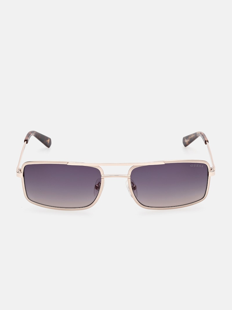 Narrow Aviator Sunglasses GUESS