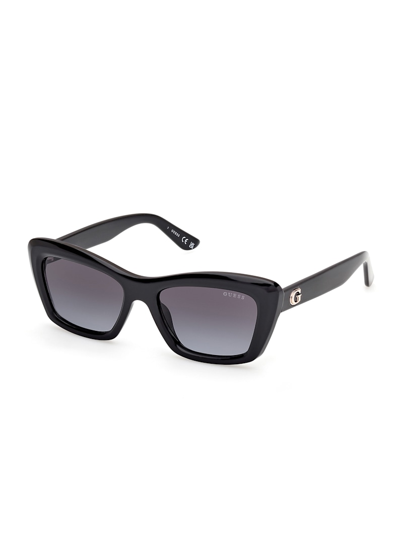 Plastic Rectangular Sunglasses | GUESS