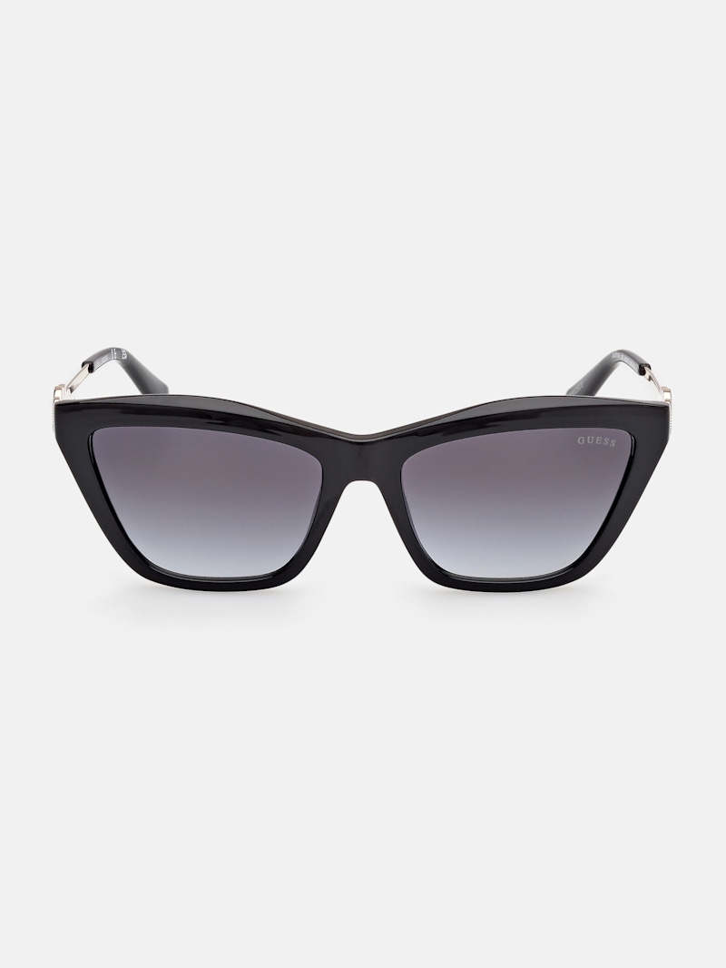 猫翼　CAT WING Plastic Cat-Eye Sunglasses | GUESS Factory Ca