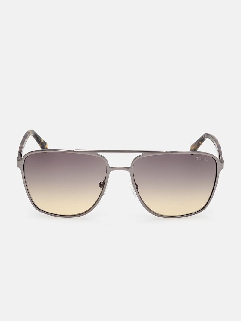 Metal Aviator Sunglasses GUESS