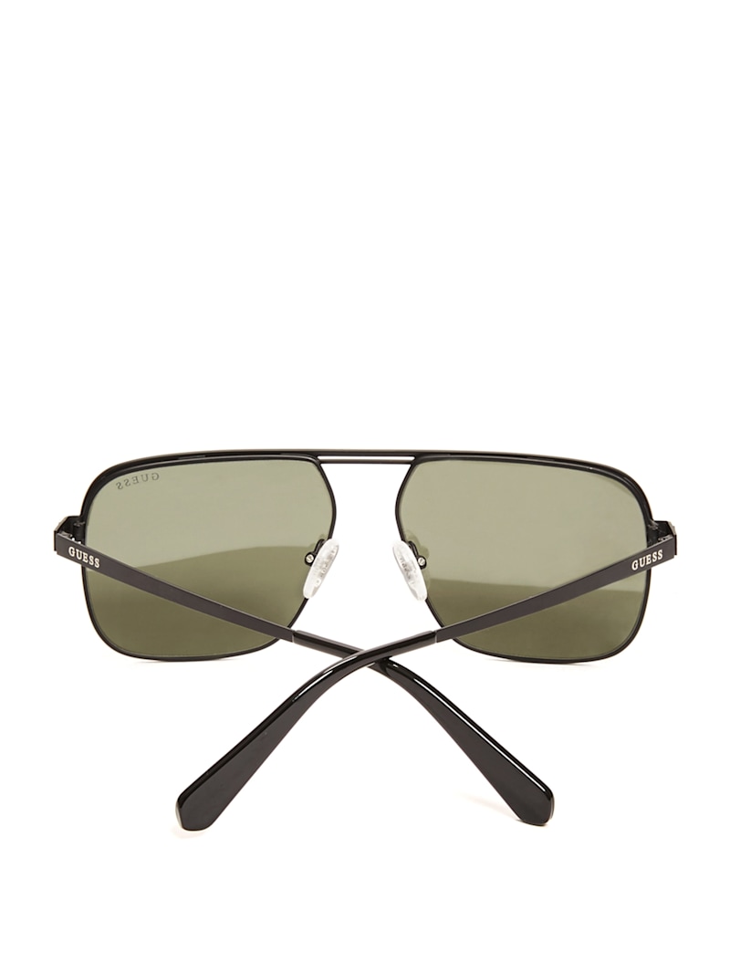 Top Bar Aviator Sunglasses | GUESS