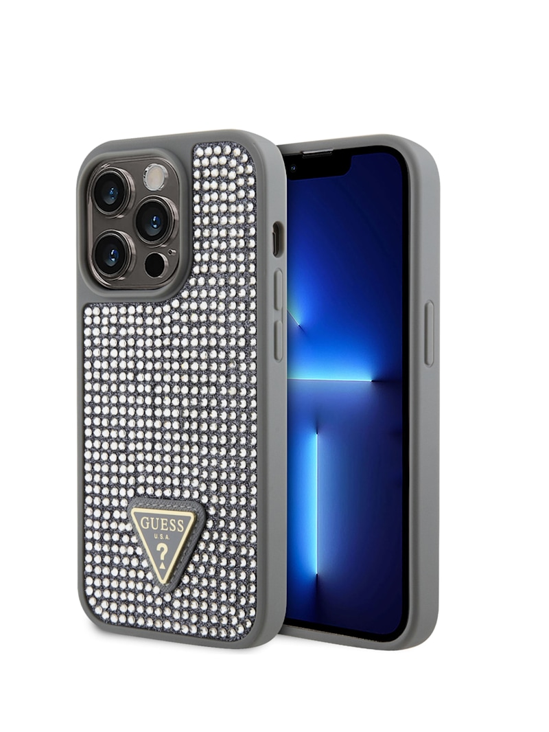 Rhinestone iPhone 15 Pro Case | GUESS Canada