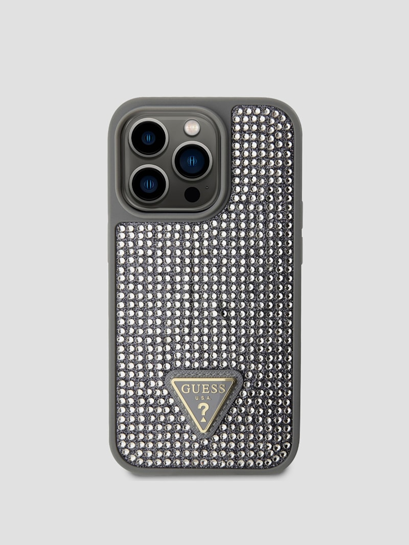 【美品】 iPhone 15 Pro★Jessrhyl Sumayang★ Rhinestone iPhone 15 Pro Case | GUESS Canada