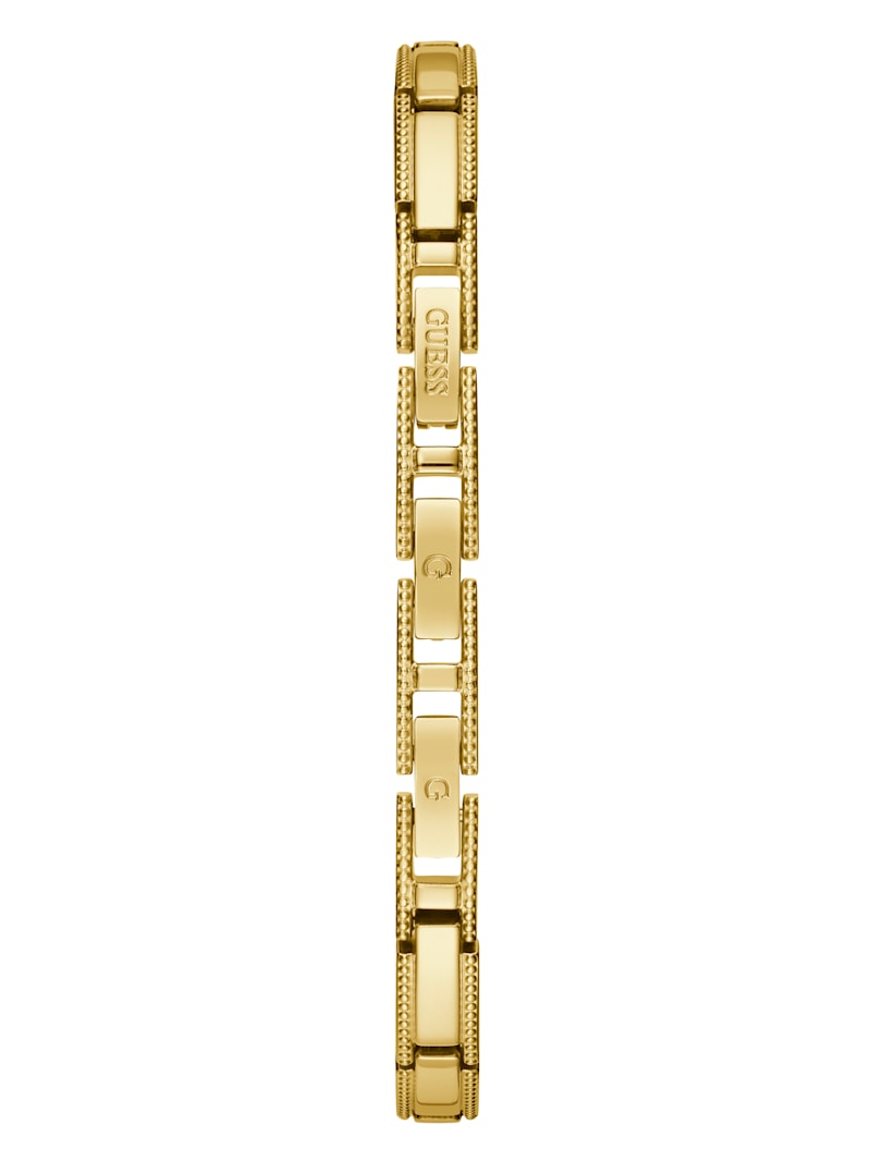 Gold-Tone Rhinestone Analog Watch | GUESS Canada