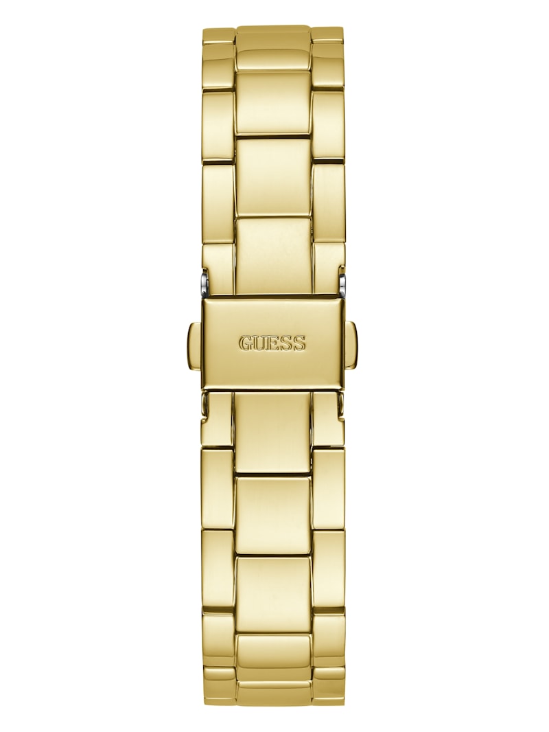 Gold-Tone Multifunction Watch | GUESS Factory