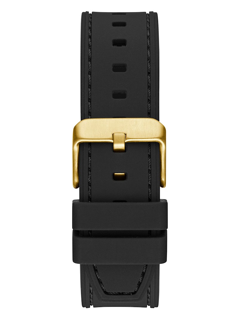 Gold-Tone Translucent Dial Multifunction Watch | GUESS