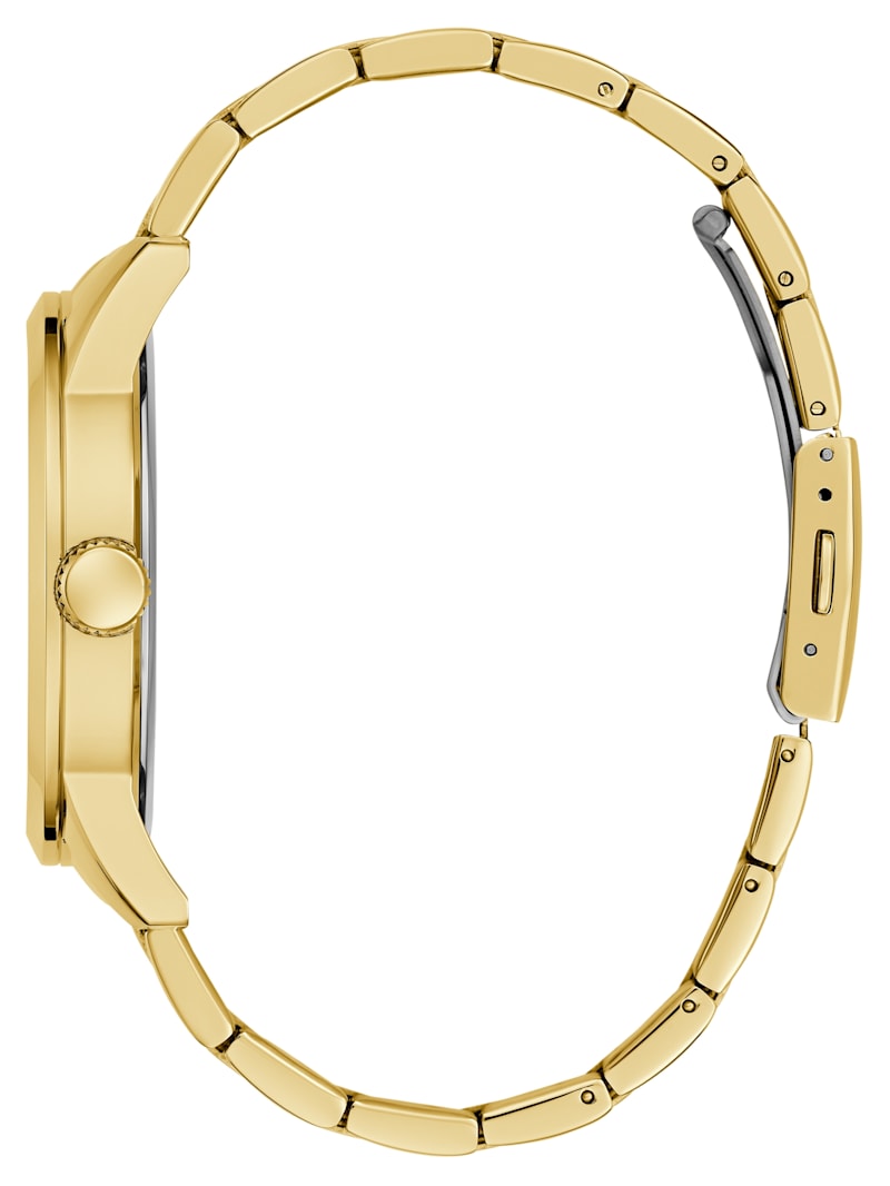 Gold-Tone Logo Analog Watch | GUESS