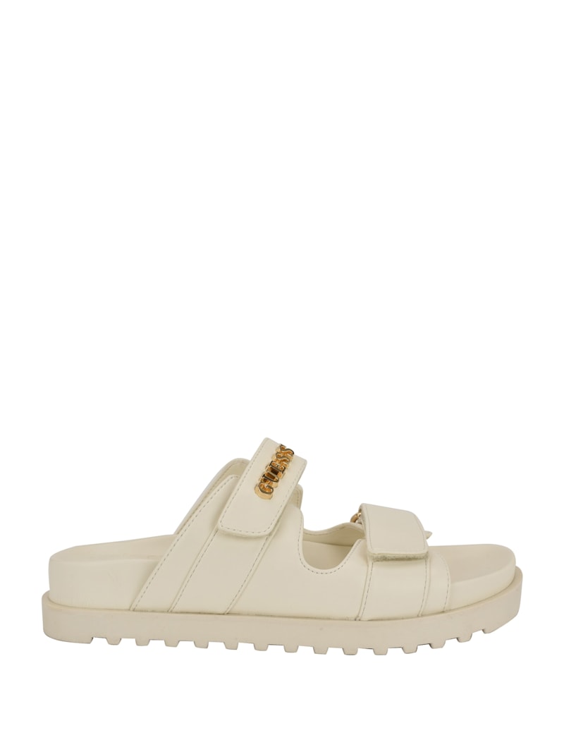 【国内発送】GUESS＊Fabulon Two Strap Sporty Footbed Sandals GUESS Women's Fabulon Two Strap Sporty Footbed Sandals