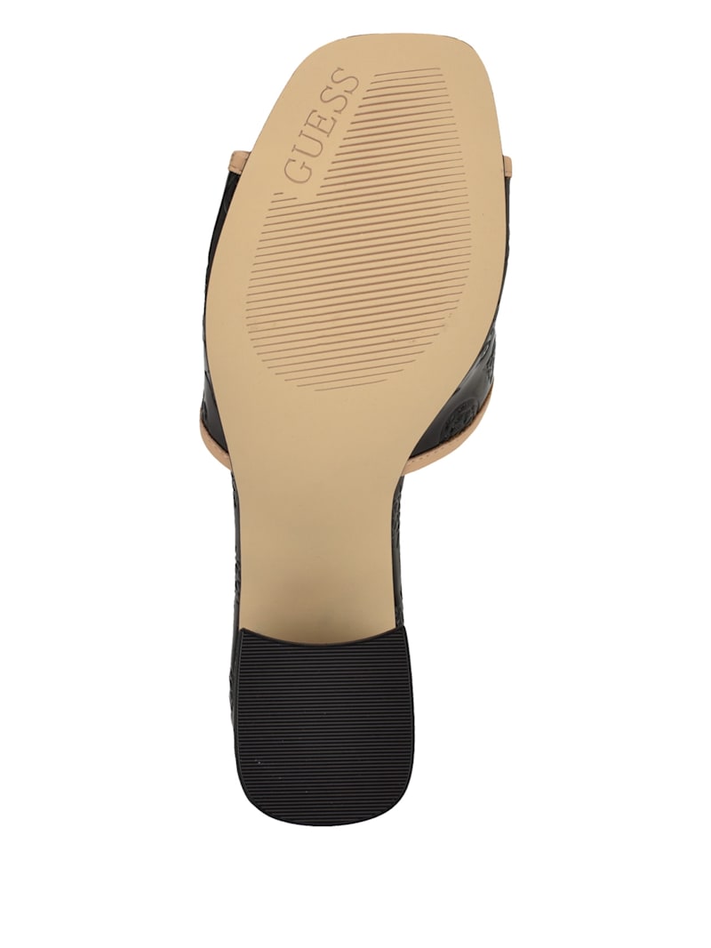 Gabless Peony Block Heel Mules | GUESS
