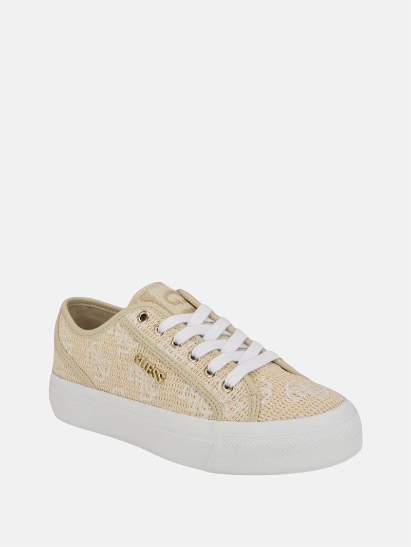 [即発]★[GUESS]JELEEXA 人気のある女性用スニーカー Guess Jelexa Logo Print Fabric Sneakers | Dillard's