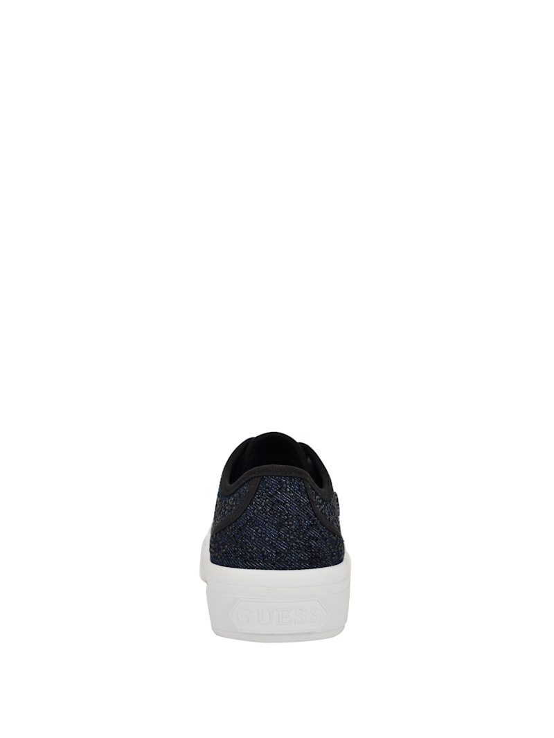 Jelexa Denim Quattro G Low-Top Sneakers | GUESS Canada