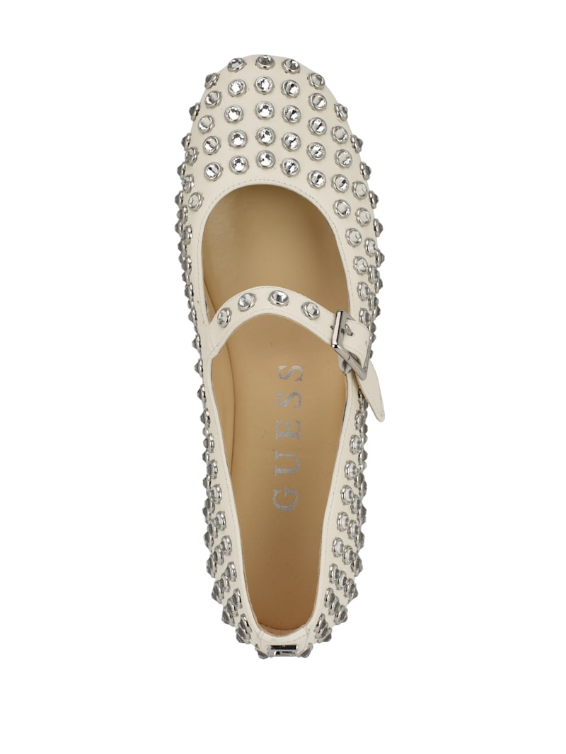 [SALE!!] ★GUESS Kalidal★ フラットシューズ Kalidal Rhinestone Ballet Flats | GUESS