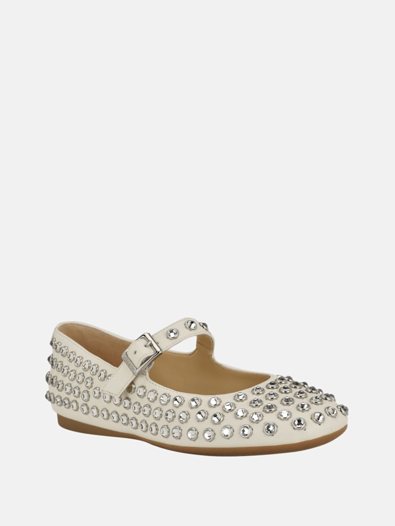 [SALE!!] ★GUESS Kalidal★ フラットシューズ Kalidal Rhinestone Ballet Flats | GUESS