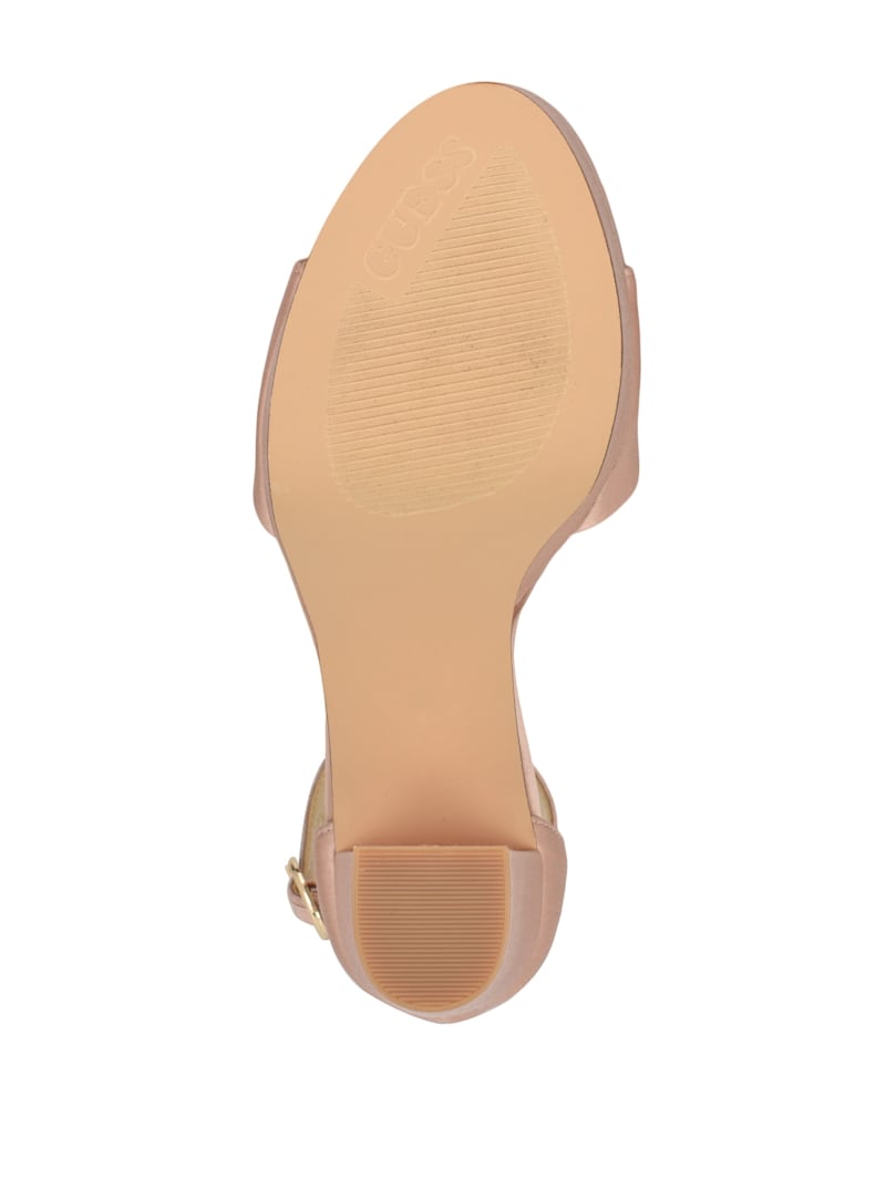 Seton Satin Platform Heels | GUESS