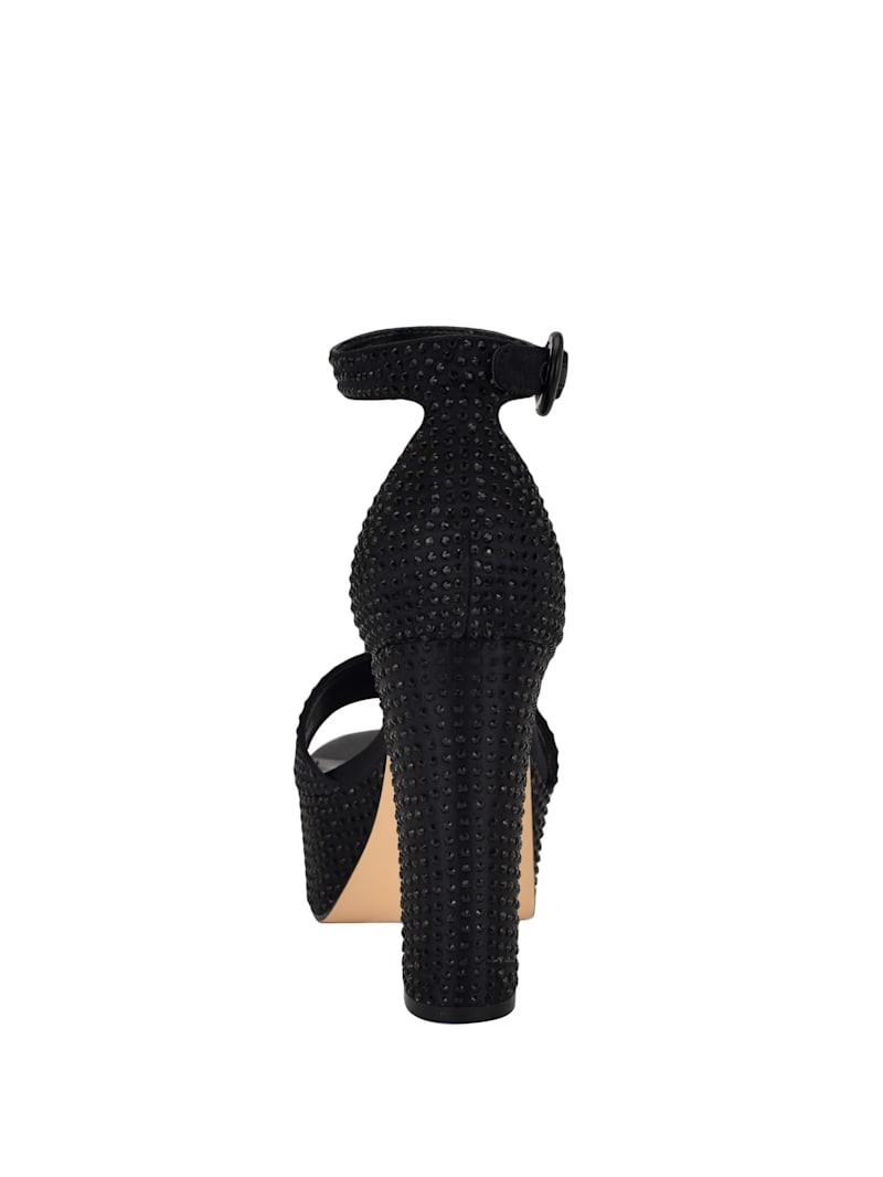 Setona Rhinestone Platform Heels | GUESS Canada