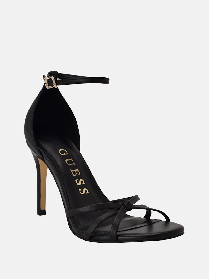 Spring Knotted Stiletto Heels | GUESS Canada