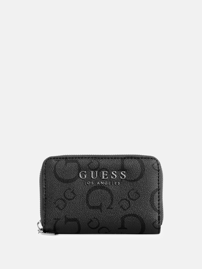 Saffron Logo Zip Wallet | GUESS Factory Ca