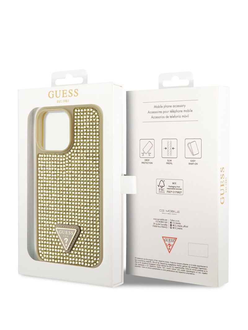 Rhinestone iPhone 15 Pro Max Case | GUESS