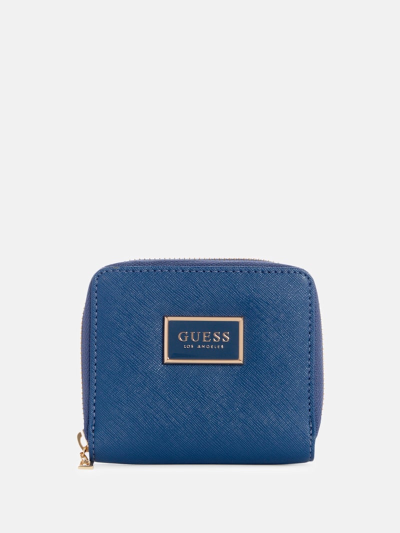 Abree Small Zip-Around Wallet | GUESS Factory Ca