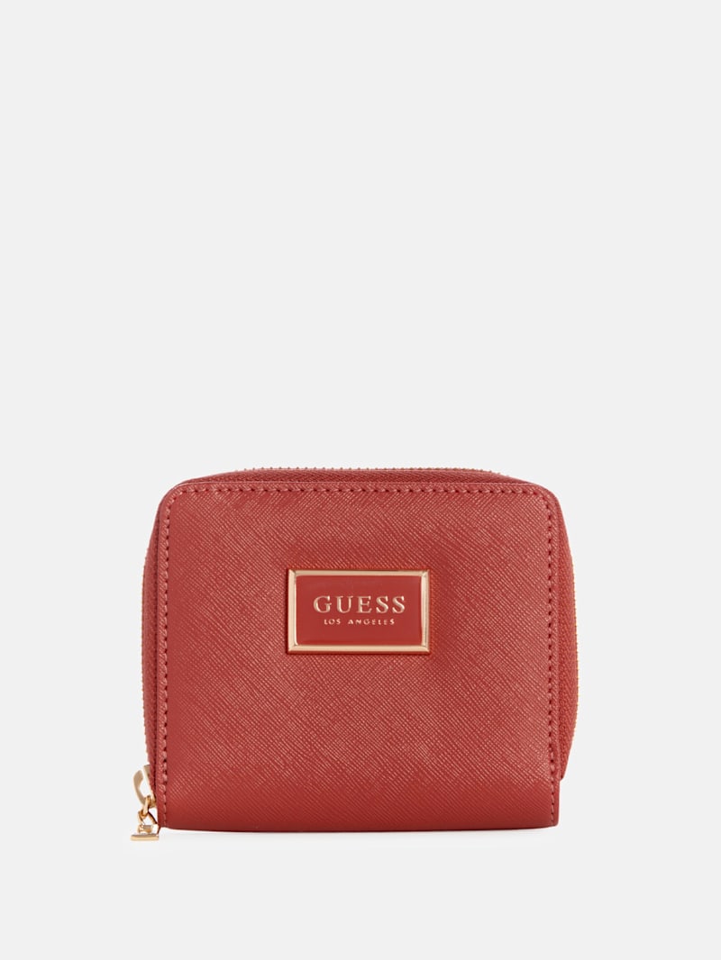 Abree Small Zip-Around Wallet | GUESS Factory