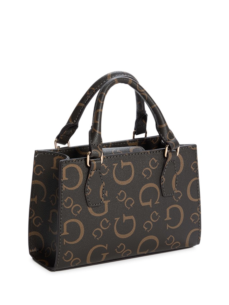 Eldoria Enlarged Logo Mini Satchel | GUESS Factory