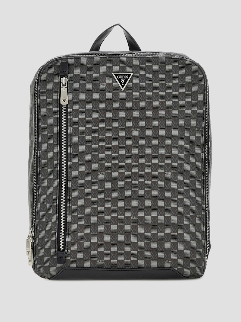 ☆ ☆ Men's Sluched Monogram Backpack 4G3116G UB1 Monogram Logo Backpack | Calvin Klein