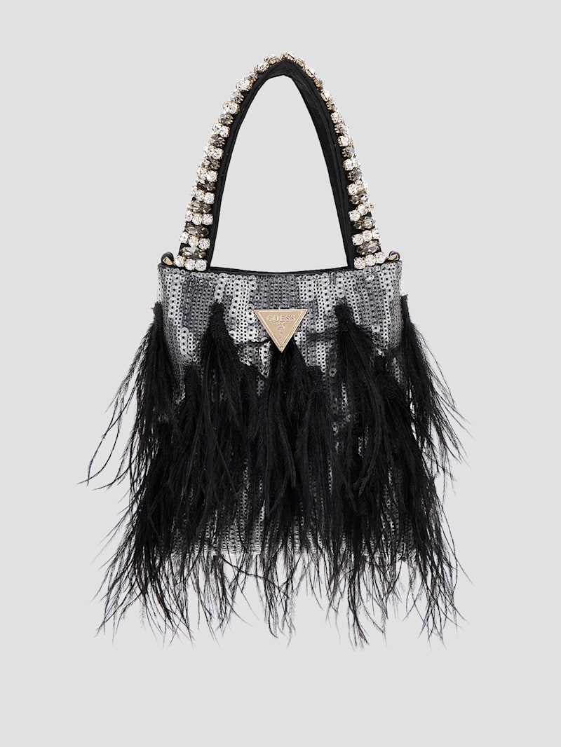 日本未入荷☆GUESS☆Misae Sequin Mini Toteバッグ☆パーティー Misae Sequin Mini Tote | GUESS