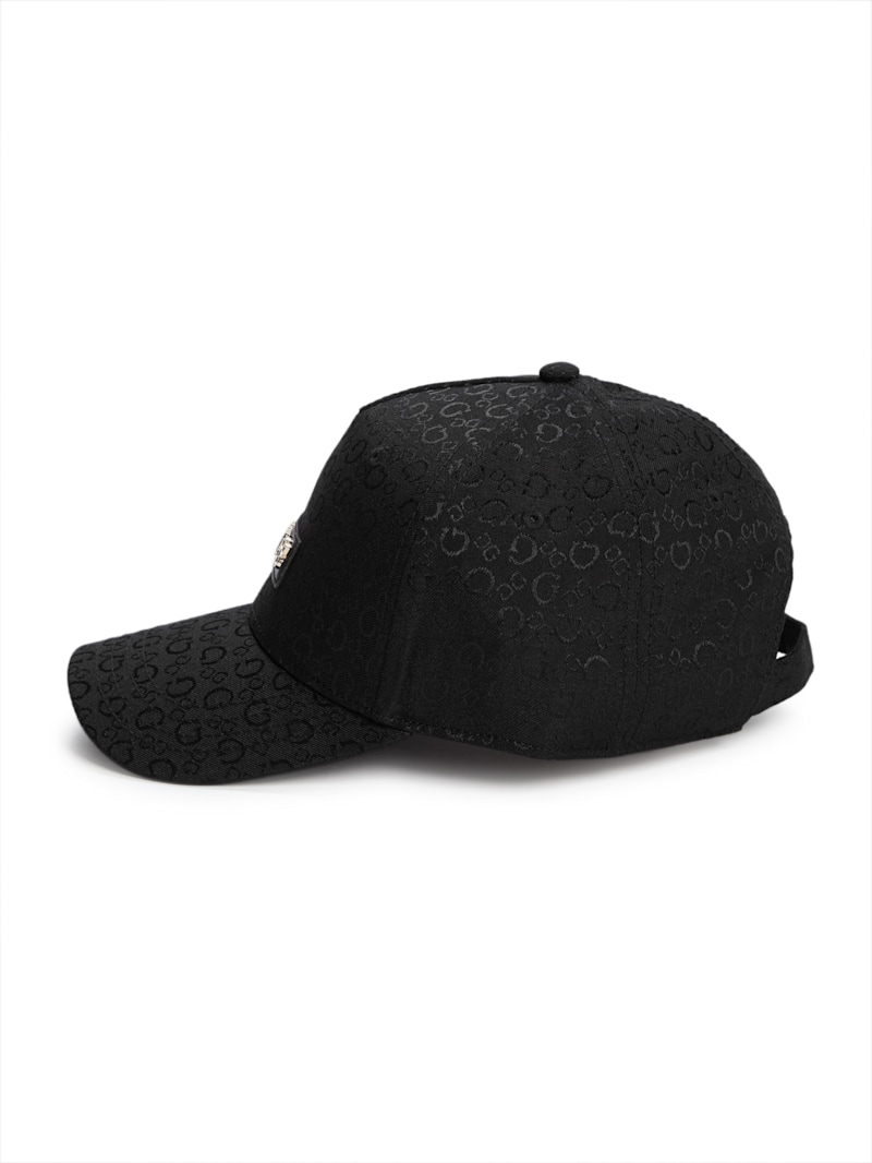 Jacquard Logo Baseball Hat | GUESS Factory