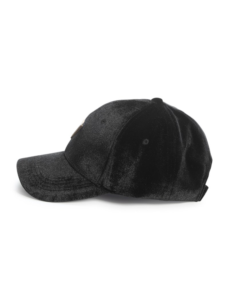 Velvet Baseball Cap | GUESS Factory