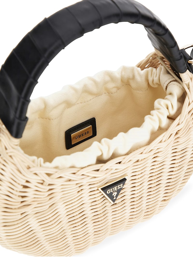 日本未入荷GUESSゲス☆Sveiney Straw Mini Shoulderバッグ☆春夏 日本未入荷GUESSゲス☆Sveiney Straw Mini Shoulderバッグ☆春夏
