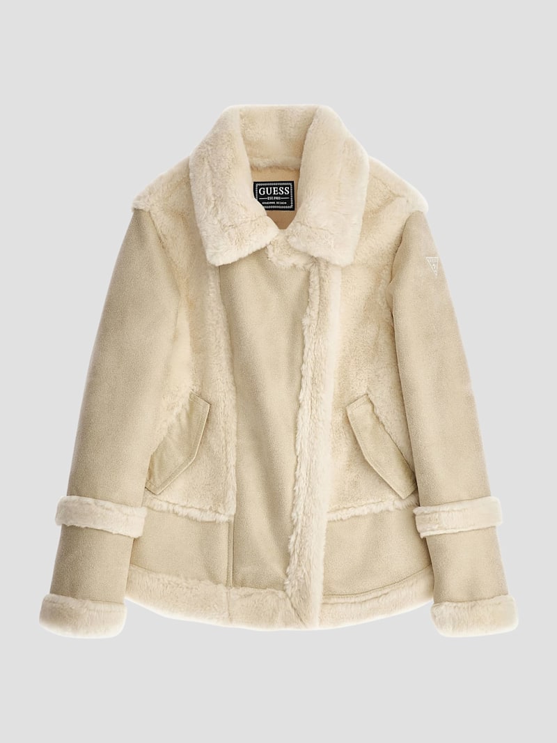ジャケット・アウター Her lip to Faux Fur Reversible Coat herlipto Faux Fur Reversible Coat ジャケット・アウター