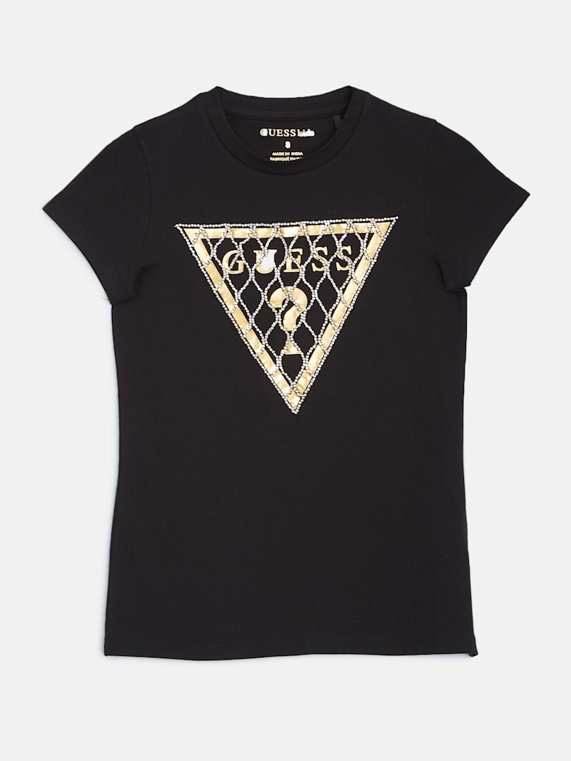 トップス 9090 OG Logo Off Shoulder Glitter Tee S CORIRESHA Women's Oversized Off Shoulder T-Shirt Number 98