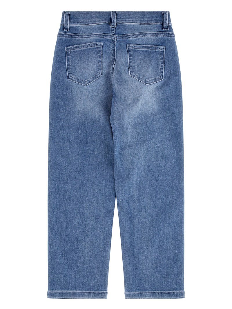 Rhinestone Straight Jeans (7-16) | GUESS Canada