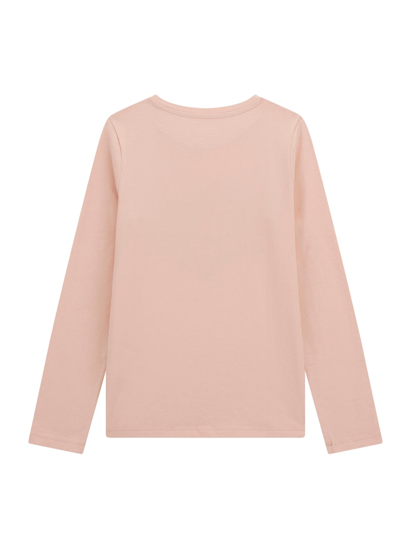 Glitter Signature Triangle Tee (7-16) | GUESS