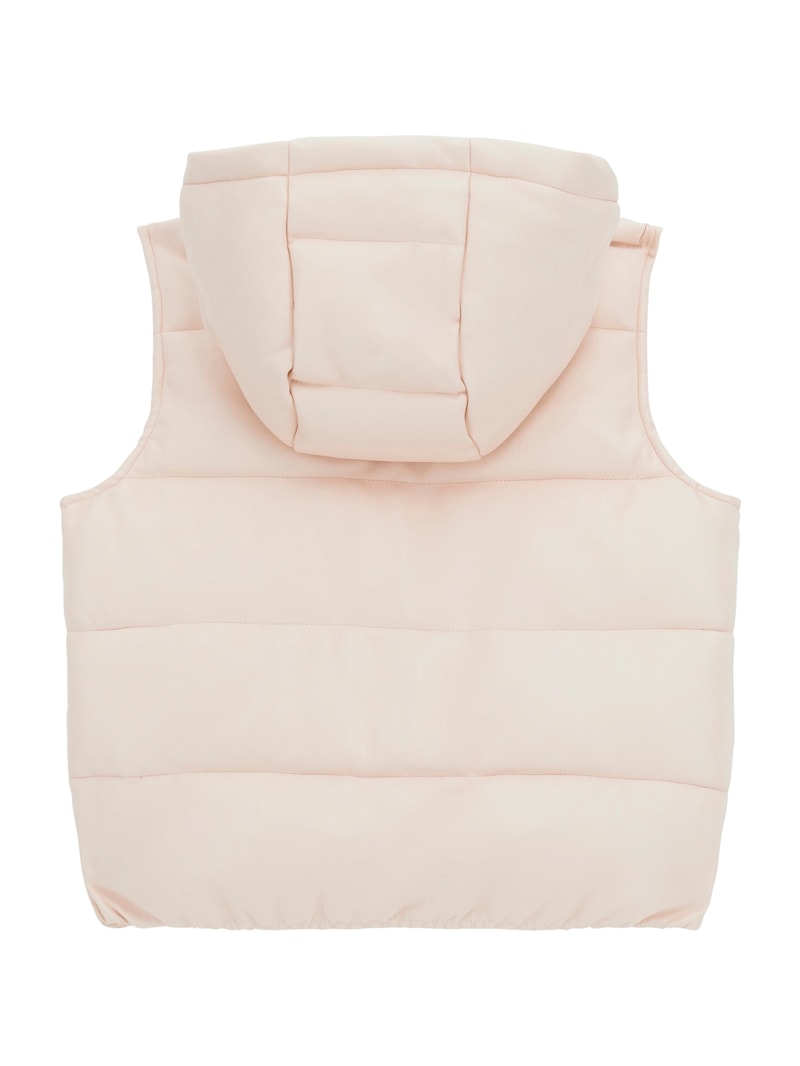 【未使用・タグ付】INNAT PUDDED STOLE VEST PINK 未使用・タグ付】INNAT PUDDED STOLE VEST PINK