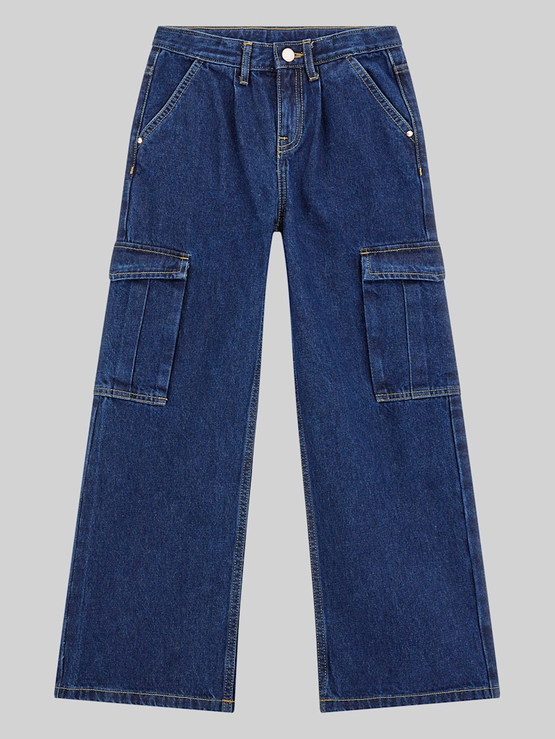 Denim Cargo Pants (7-16) | GUESS