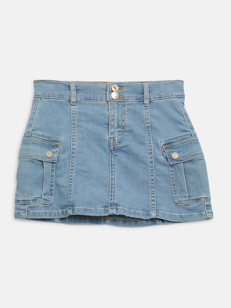 Cammi Denim Cargo Skirt (7-14) | GUESS Factory